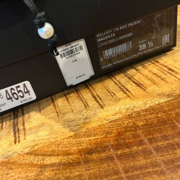 Alevi sandals in patent goat - Picture 4 of 4